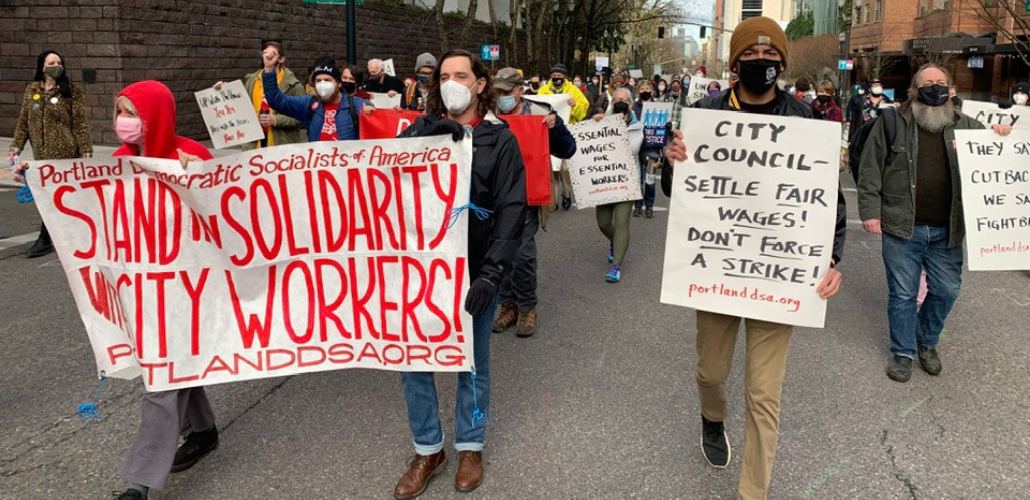 Community Campaign Boosts Portland City Workers | Labor Notes